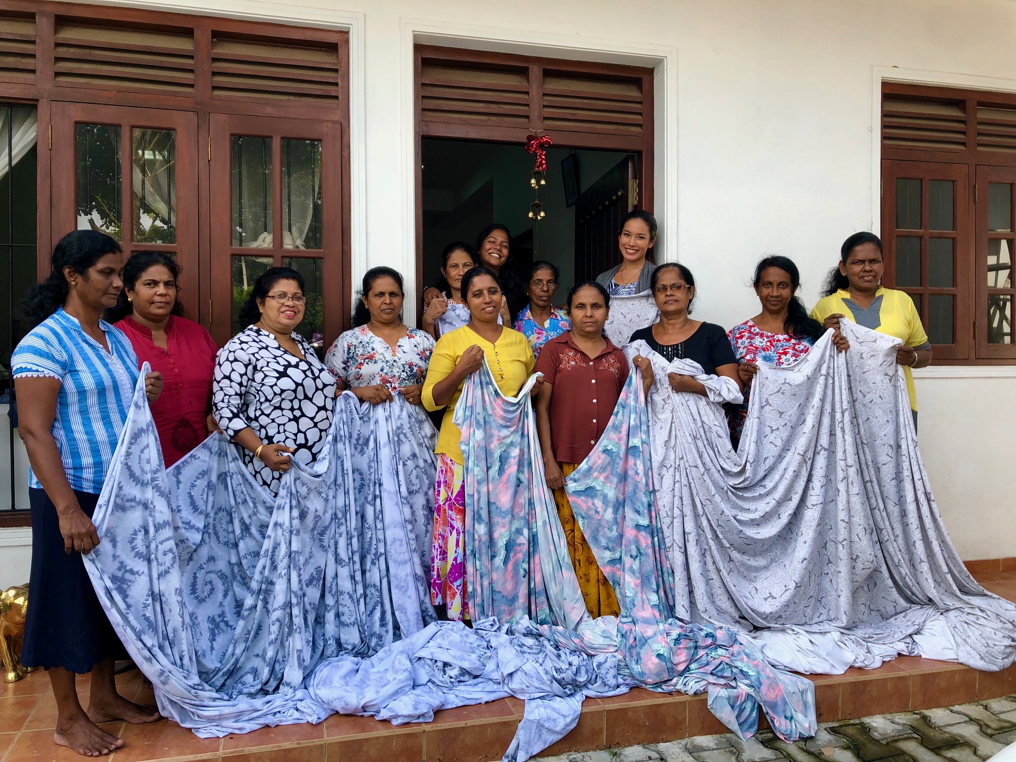 スリランカで働く女性たち